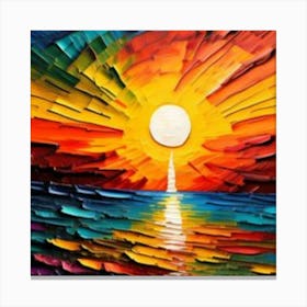 Sunset 1 Canvas Print