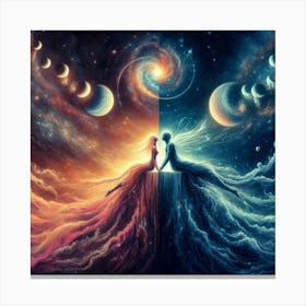 Love In The Universe Canvas Print