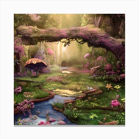 Forest Garden Canvas Print