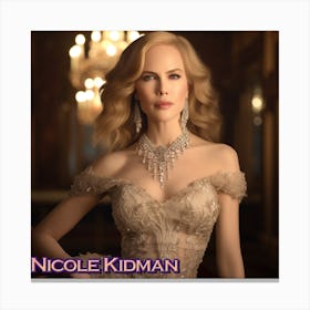 Nicole Kidman Canvas Print