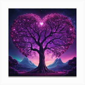 Heart Tree 3 Canvas Print