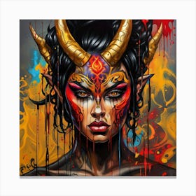 Fae or Demon Canvas Print