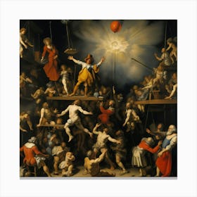 Crucifixion Of Jesus 2 Canvas Print