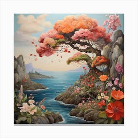 Flora and see Canvas Print