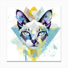 Siamese Cat Canvas Print