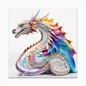 Rainbow Dragon Canvas Print