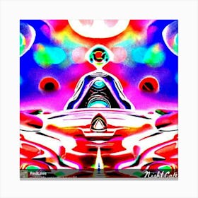 Psychedelic Art Canvas Print