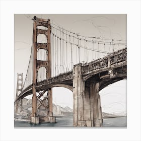 Golden Gate Bridge Canvas Print