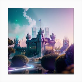 Castle In The Sky Canvas Print