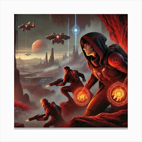 Episode 5 Beneath The Surface Season 13 Ignis Luporum Canvas Print