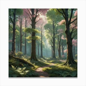 Forest 12 Canvas Print