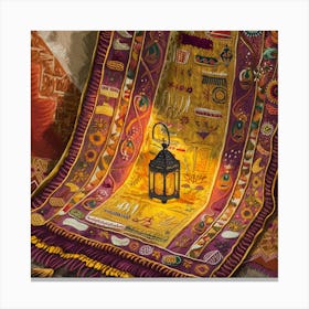 Islamic Rug Canvas Print