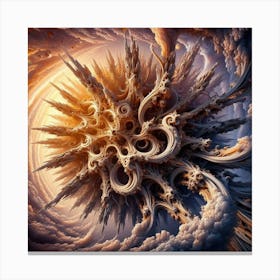 Fractal Art Canvas Print