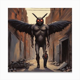 Mothman Canvas Print