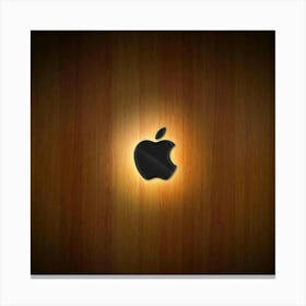 Apple Logo Wallpaper Canvas Print