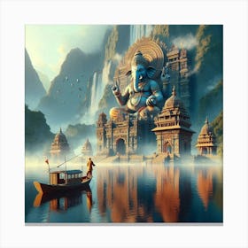 Ganesha 10 Canvas Print