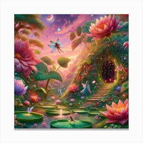 Fairy Garden 3 Canvas Print