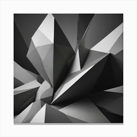 Abstract Polygons Canvas Print