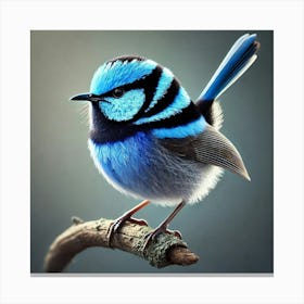 Blue Bird 1 Canvas Print