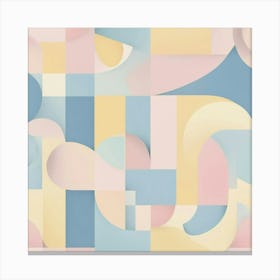 Abstract Geometric Pattern 24 Canvas Print