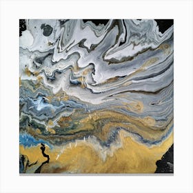 Golden Sandstorm Canvas Print