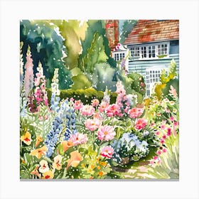 Garden In Bloom Canvas Print