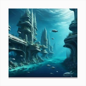 Aquatic Utopia Canvas Print