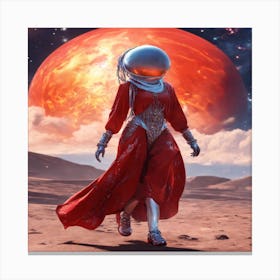 A Alien (2) Canvas Print