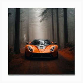 Super car Canvas Print