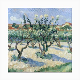 Oleanders Vincent Van Gogh Art Print Art Print(3) Canvas Print