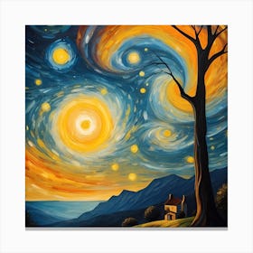 Starry Night Canvas Print