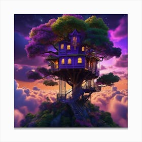 Tree House 1 Canvas Print