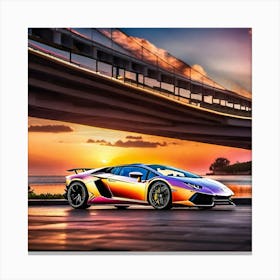 Lamborghini 4 Canvas Print