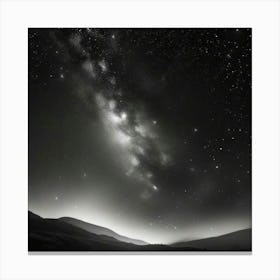 Milky Sky Canvas Print