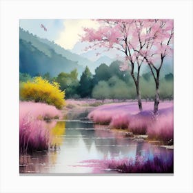 Cherry Blossoms 26 Canvas Print