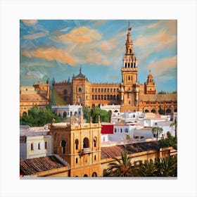 Seville Cathedral Canvas Print