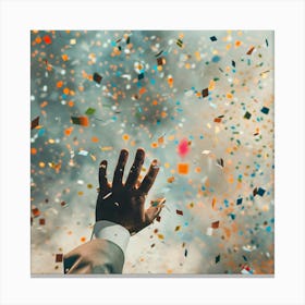 Confetti Confetti Confetti 1 Canvas Print