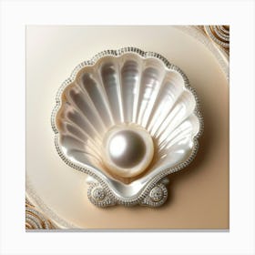 Pearl Shell Canvas Print