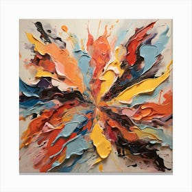 Abstract Painting Canvas Print