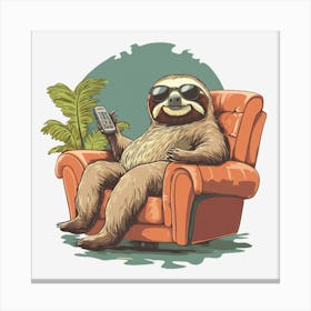 Sloth Canvas Print