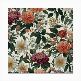 Peonies Canvas Print