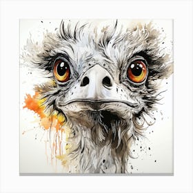 Ostrich 5 Canvas Print