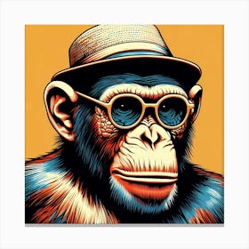 Chimp Canvas Print