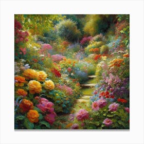 Garden Path 4 Canvas Print