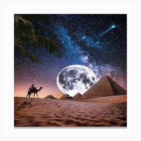 Egyptian Desert Canvas Print