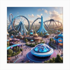 Disney'S World Of Fantasy Canvas Print