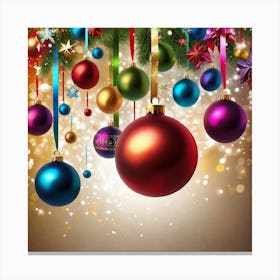 Christmas Background 29 Canvas Print