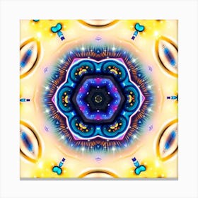 Psychedelic Mandala 34 Canvas Print