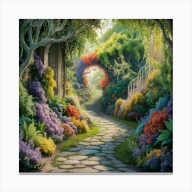 Fairy Garden 7 Canvas Print