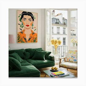 Frida Kahlo 2 Canvas Print